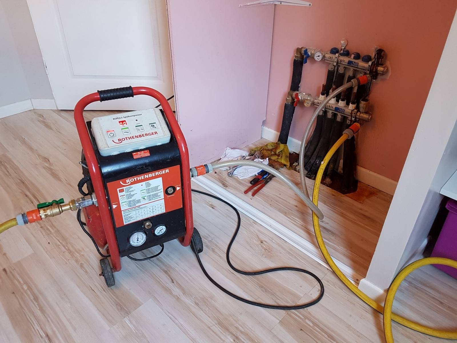 Vaillant Hermetik Şofben Petek Temizliği